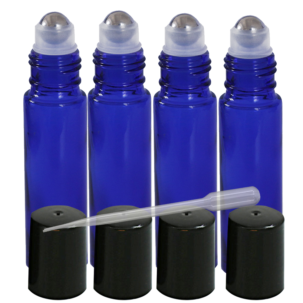 ADAMAS BETA Lab 6pcs 10ml Essential Oil Roller Bottles with Steel Ball