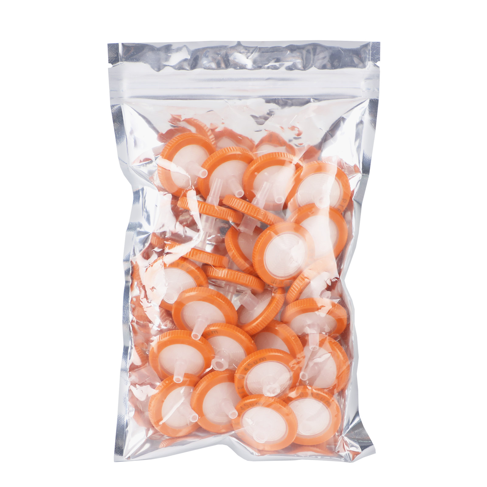 ADAMAS-BETA Lab Syringe Filter with PTFE Filter Membrane Scientific Syringe Filters Non-Sterile 0.2um 0.45um Diameter 13mm 25mm 32mm