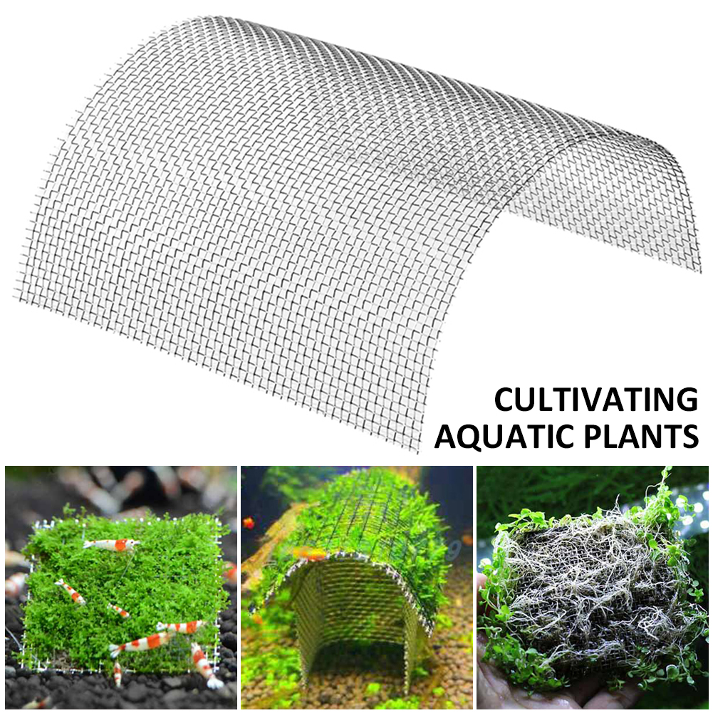 ADAMAS-BETA Laboratory Sieve Sheet 304 Stainless Steel Wire Mesh 120*40cm Plain Woven Mesh 20/30/40/100 Mesh for Hierarchical Filtering Experiment