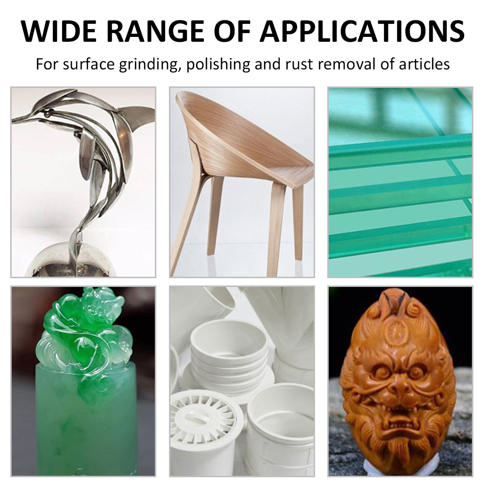 ADAMAS-BETA Wholesale Mini Sanding Engine Porting Polishing Assortment Kit 60-120 Mesh Mixed Sanding Cartridge Rolls/Cone Spiral Rolls Full Taper Assorted Set