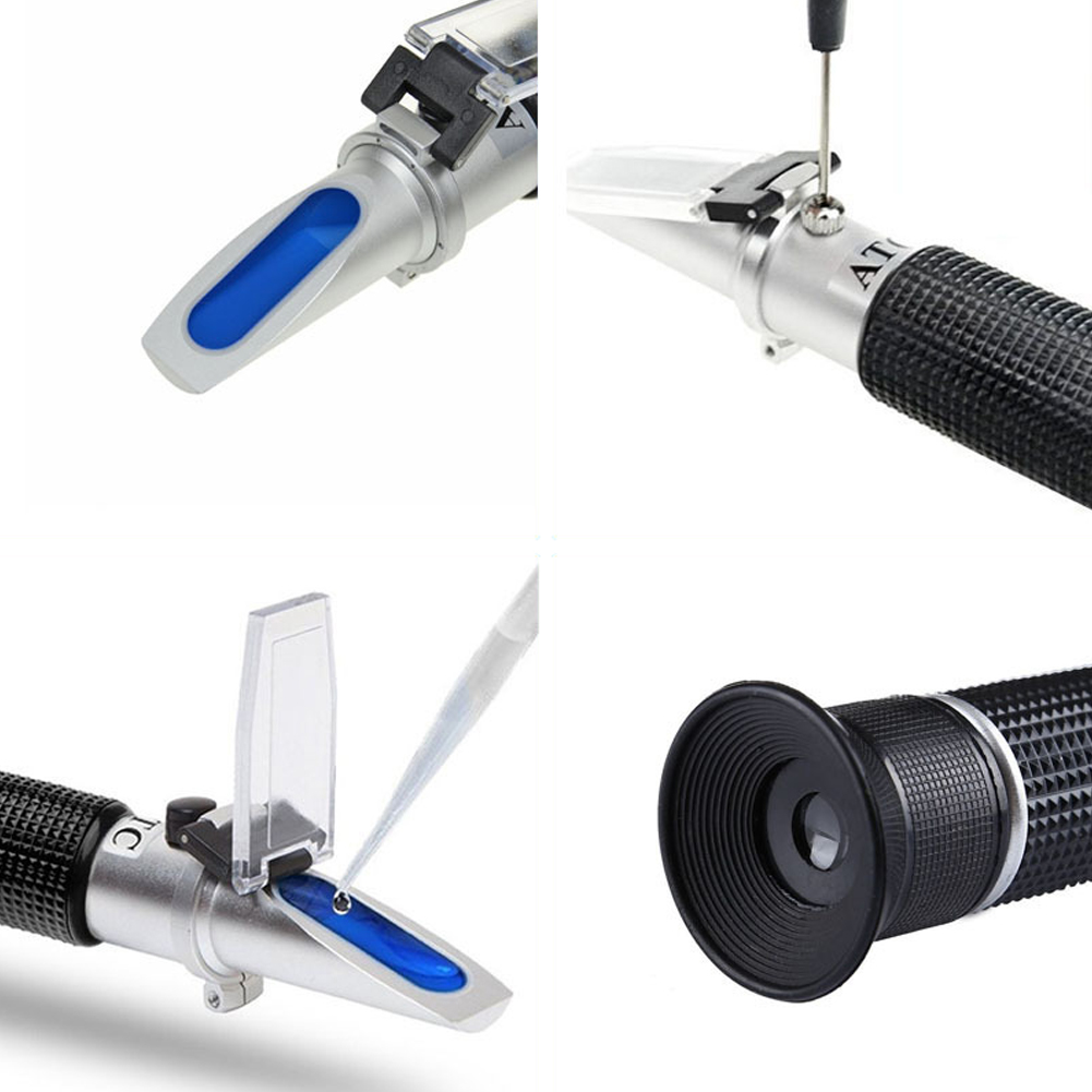 ADAMAS-BETA Lab 3-in-1 Animal Clinical Refractometer Animal Health Index Test Specific Gravity/Serum Protein Concentration