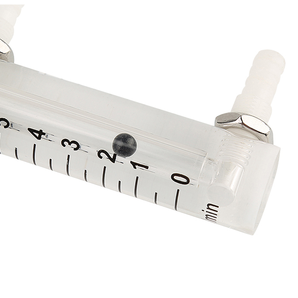 ADAMAS-BETA 1pcs Gas Flow Meter 0.6MPa Pressure Flowmeter Unidirectional Gas/Oxygen/Air Flow LZQ-1~LZQ-7 for Laboratory/industrial