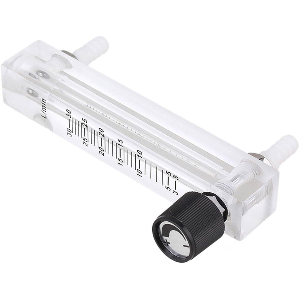 ADAMAS-BETA 1pcs Gas Flow Meter 0.6MPa Pressure Flowmeter Unidirectional Gas/Oxygen/Air Flow LZQ-1~LZQ-7 for Laboratory/industrial