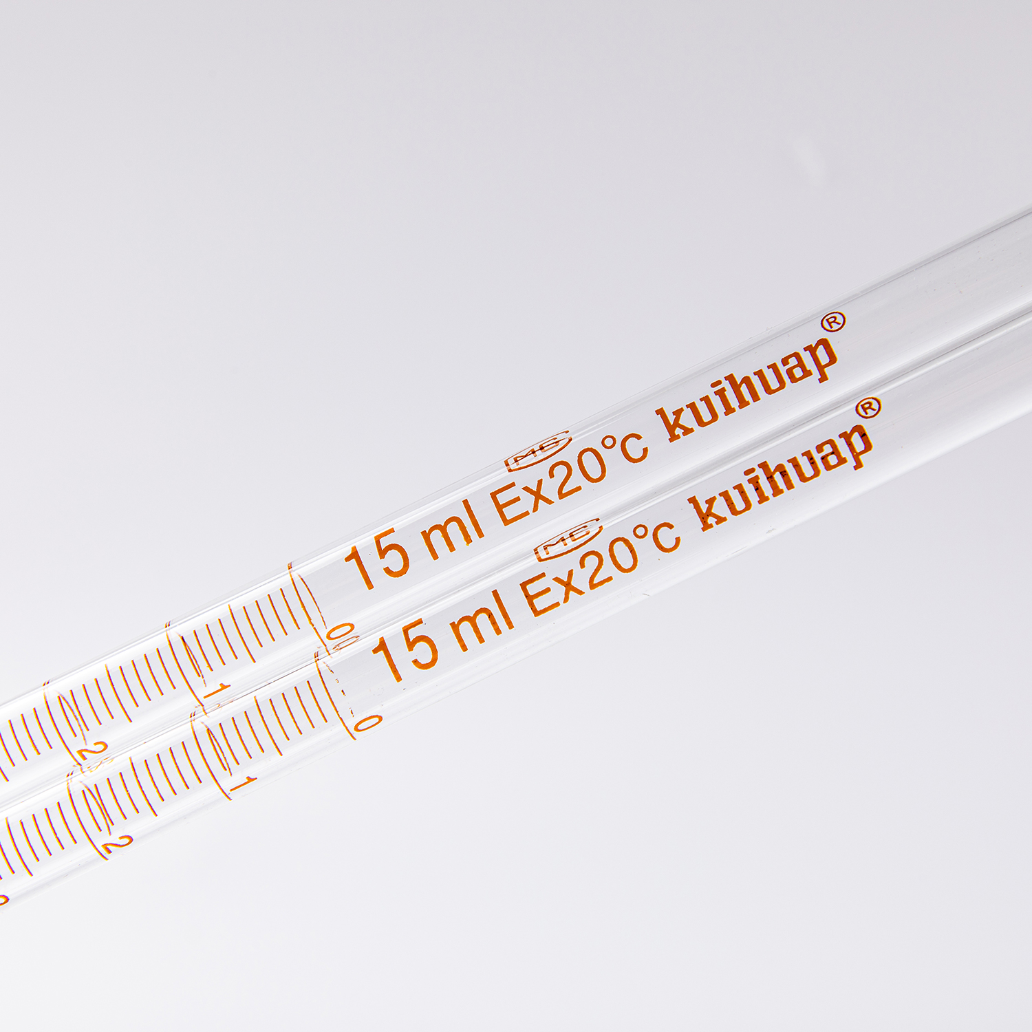 ADAMAS BETA Ring-marked Graduated Straw Pipe High Borosilicate Glass Pipette Laboratory Trace Liquid Transfer Tubes 0.5-50ml Dropper