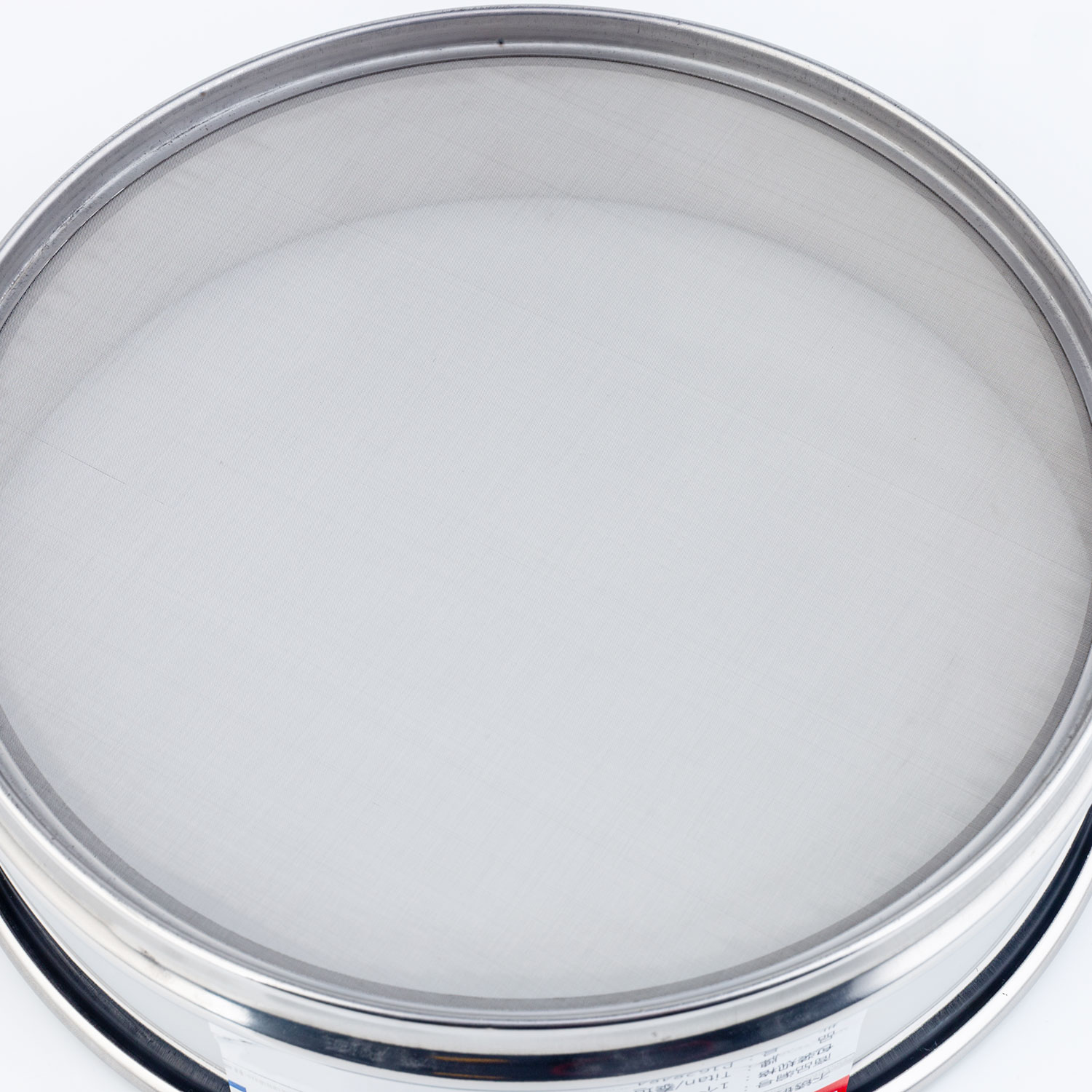 Adamas-Beta 20x4.5cm 75 Mesh 304 Stainless Lab Sieves Economy Test Sieve 304 Stainless Steel Wire Cloth 0.2mm