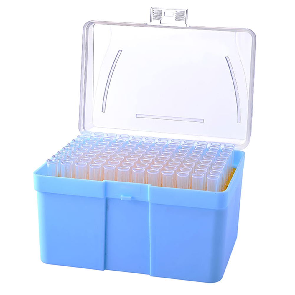 ADAMAS-BETA Laboratory PP Disposable Pipette Tips with Plastic Box 10-1250ul Pipettes Ordinary/Low Adsorption Sterilized Long Suction Tips