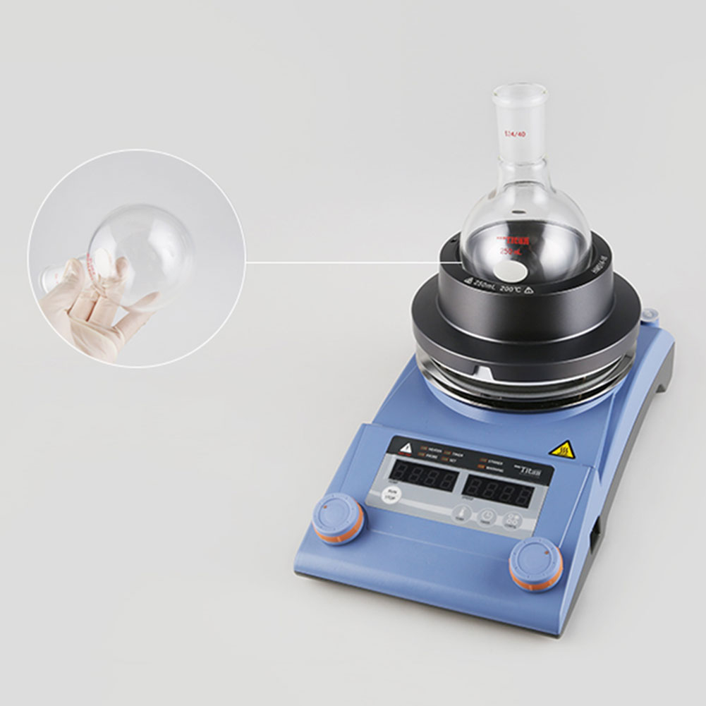 ADAMAS-BETA Two-Necked Flask Lab Glassware Spherical Bottle Round-Bottomed Grind Reaction Flasks 10-2000ml for Distillation Experiment