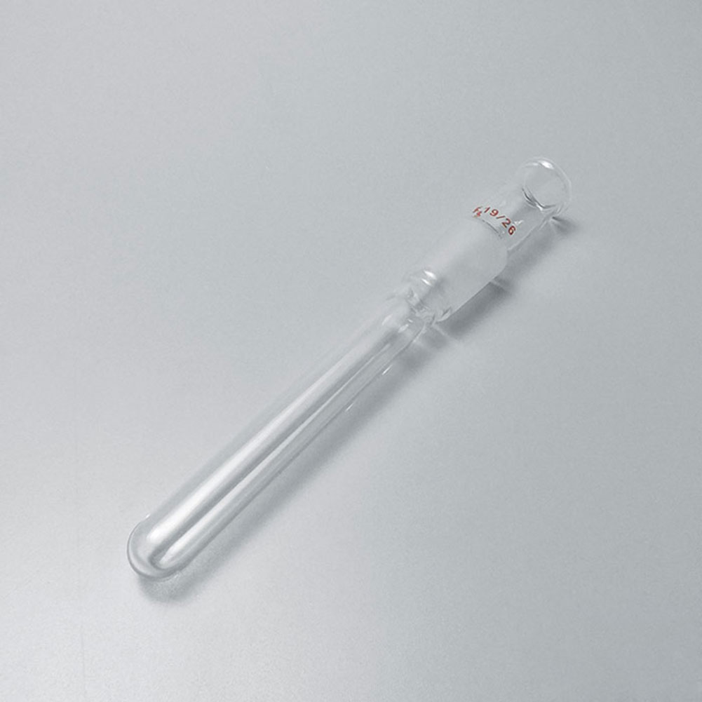 ADAMAS-BETA Screw Mouth Thermometer Casing Transparent Glass Thermowells Laboratory Glass Tube Standard Grinding 14-29#