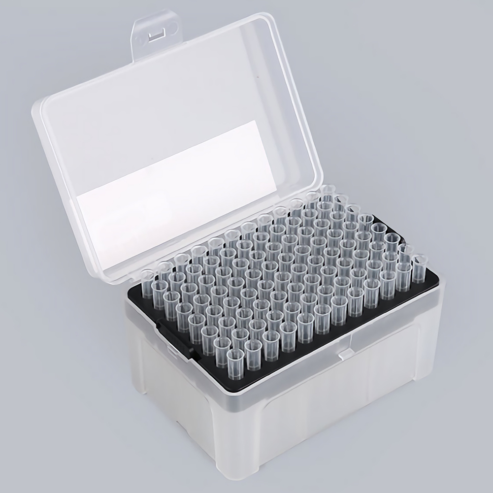 ADAMAS-BETA Laboratory PP Disposable Pipette Tips with Plastic Box 10-1250ul Pipettes Ordinary/Low Adsorption Sterilized Long Suction Tips