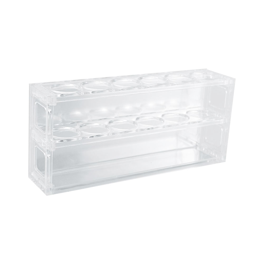 ADAMAS BETA Organic Glass Colorimetric Pipe Rack 6-Well 12-Well 10-100ml Laboratory Plexiglass Test Tube Holder Colorimetric Tubes Stander
