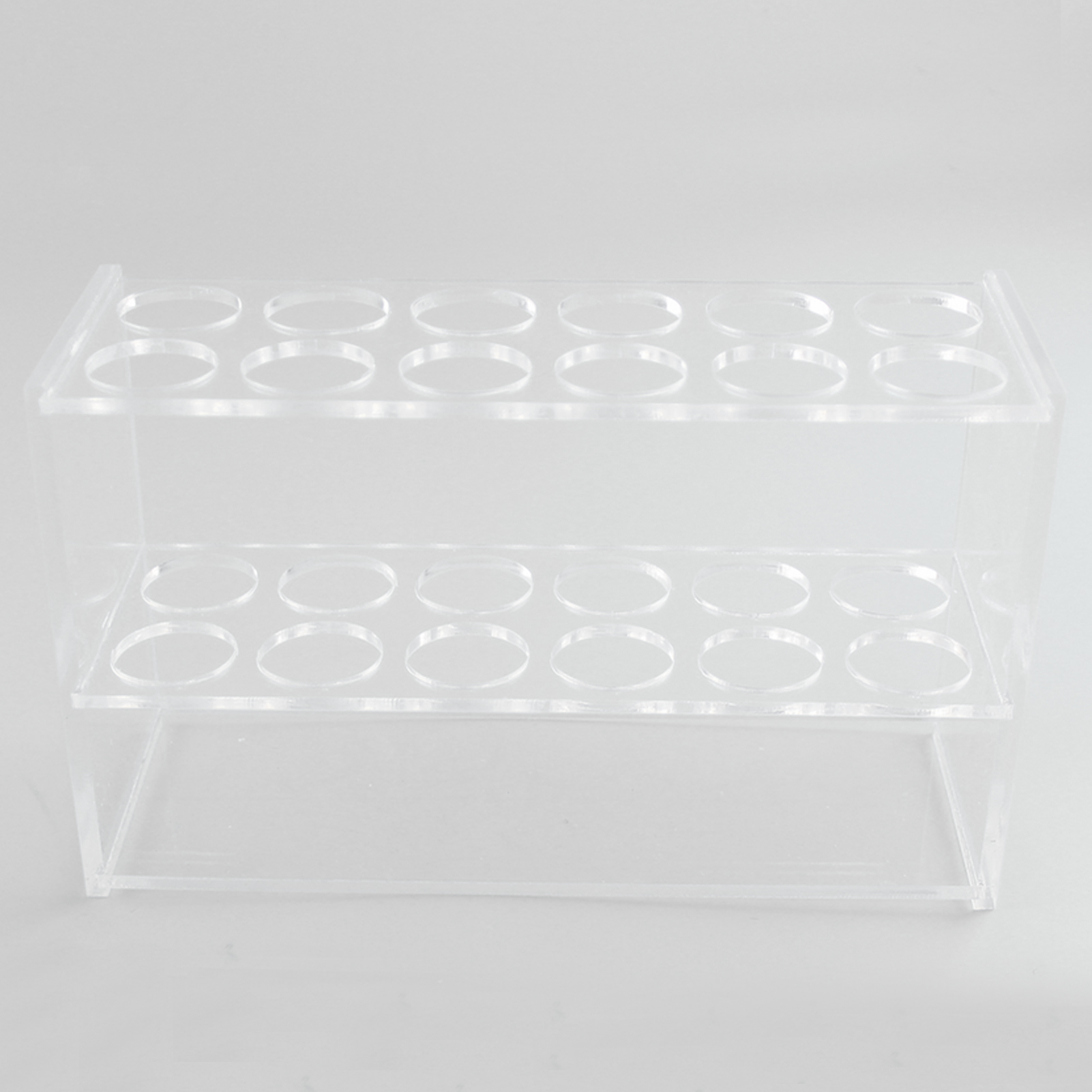 ADAMAS BETA Organic Glass Colorimetric Pipe Rack 6-Well 12-Well 10-100ml Laboratory Plexiglass Test Tube Holder Colorimetric Tubes Stander