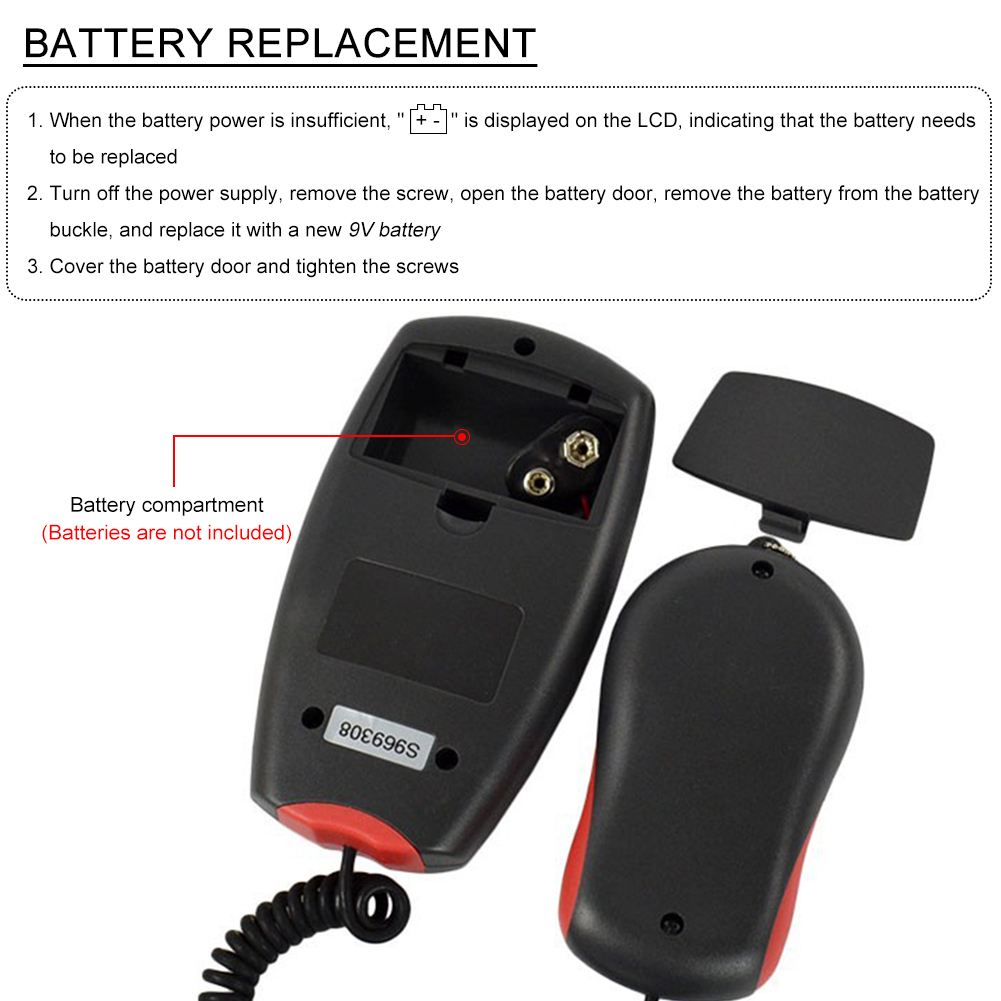 ADAMASBETA Light Intensity Meter LX1010B Lux Meter Illumination Photo