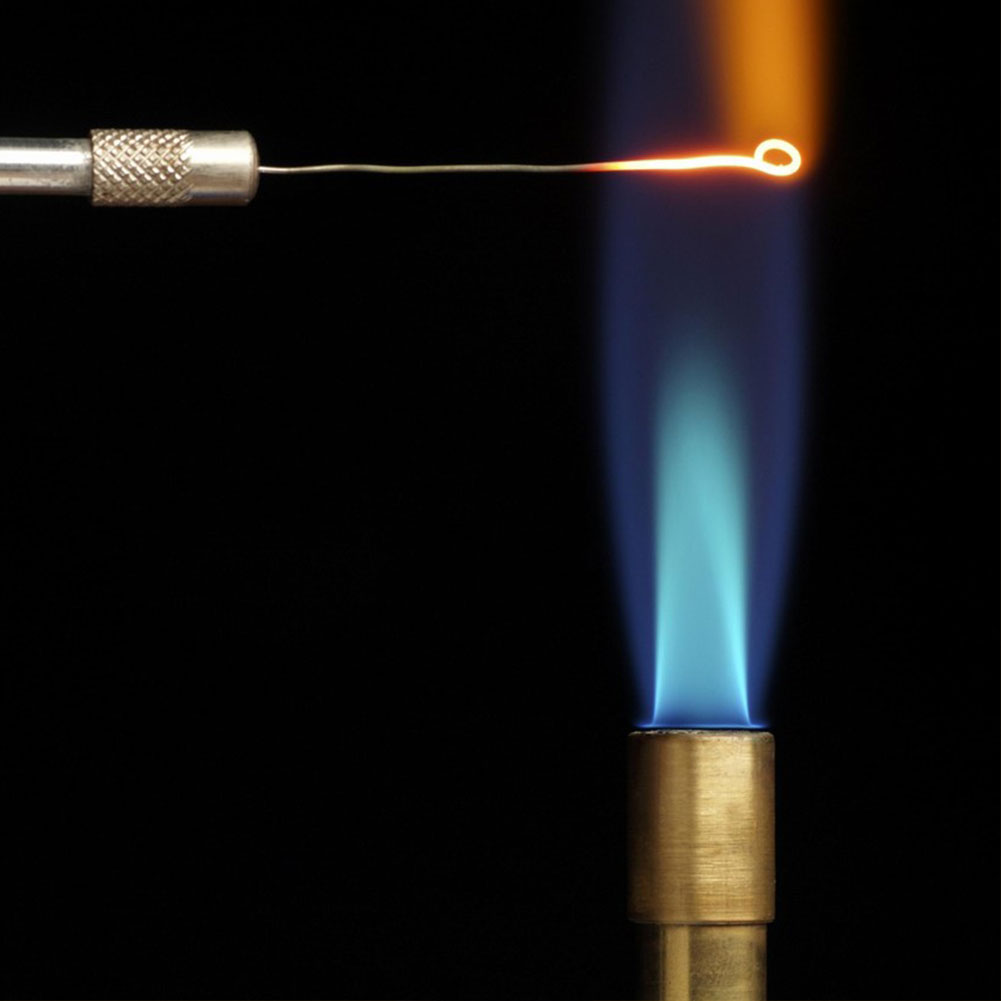 ADAMAS-BETA Bunsen Lamp Laboratory Copper Blowtorch Natural Gas Blowtorch for Heating/Metal Smelting Experiment