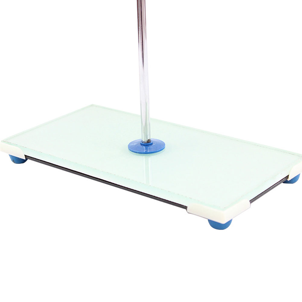ADAMAS-BETA Lab Titration Table White Porcelain/Glass/White Marble Base with 650mm Iron Rod for Acid Base Titration Experiment
