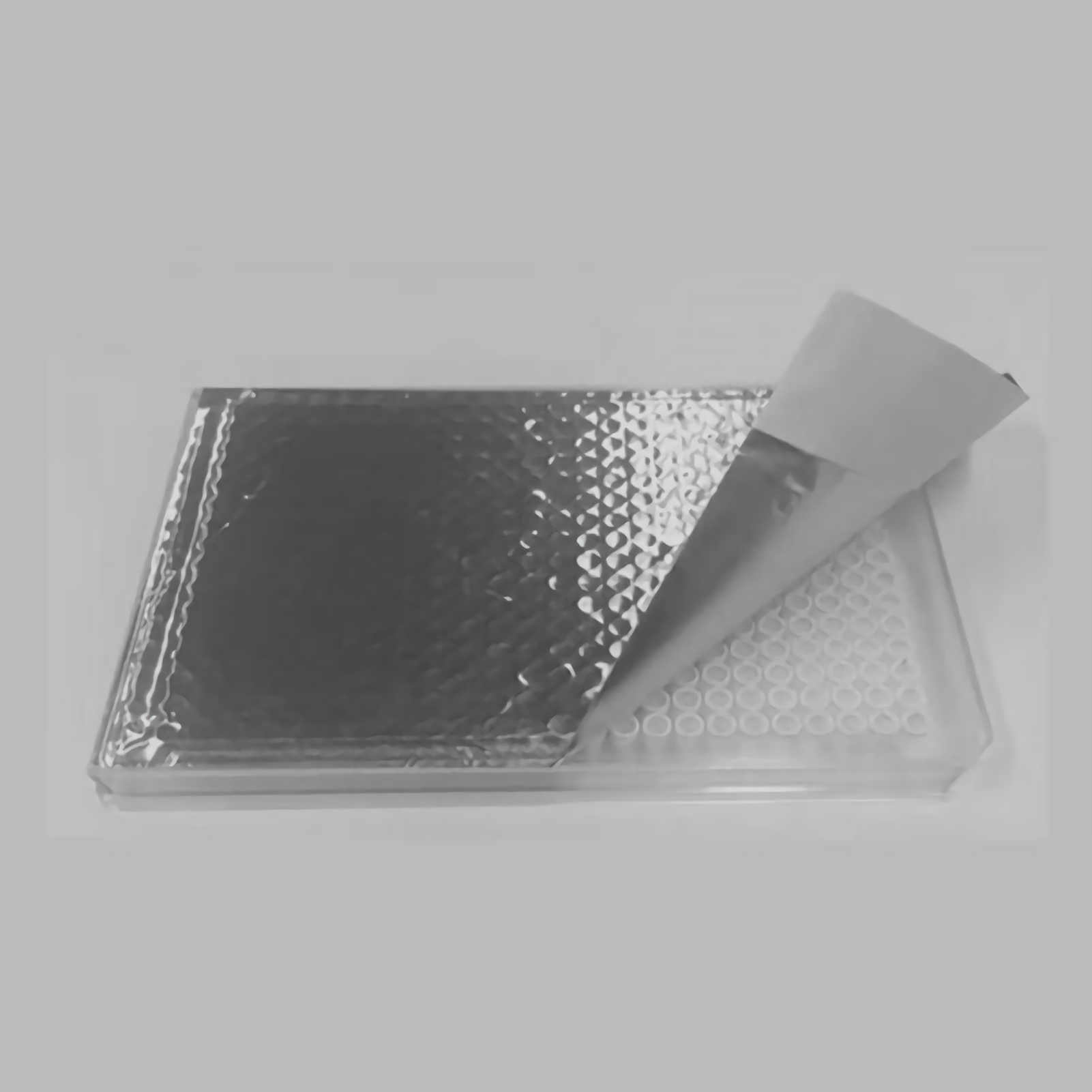 ADAMAS BETA Lab Non Sterilization Aluminum Sealing Plate Films Pasteable Laboratory Sealing Membrane for 96-Well/384-Well Plate(Pack of 100)