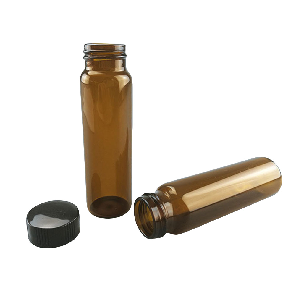 ADAMAS BETA Wholesale Laboratory Sample Bottles PP Cover with PE Gasket 2-120ml Brown/Transparent Glass Reagent Storage Bottle Lab Vials