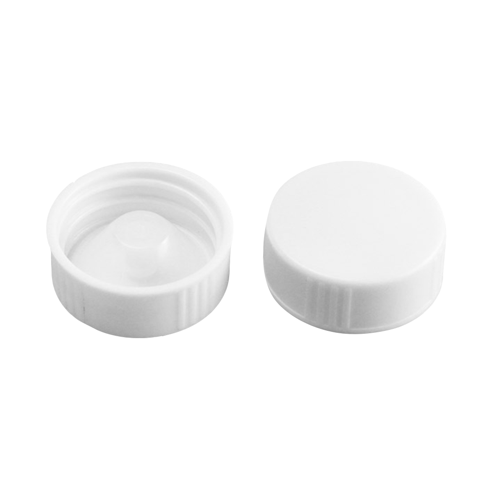 ADAMAS-BETA Universal Bottle Cap Screw Mouth Standard Mixed Resin Cover with V-shaped LDPE Inner Plug Laboratory Reagent Bottle Sealing Caps
