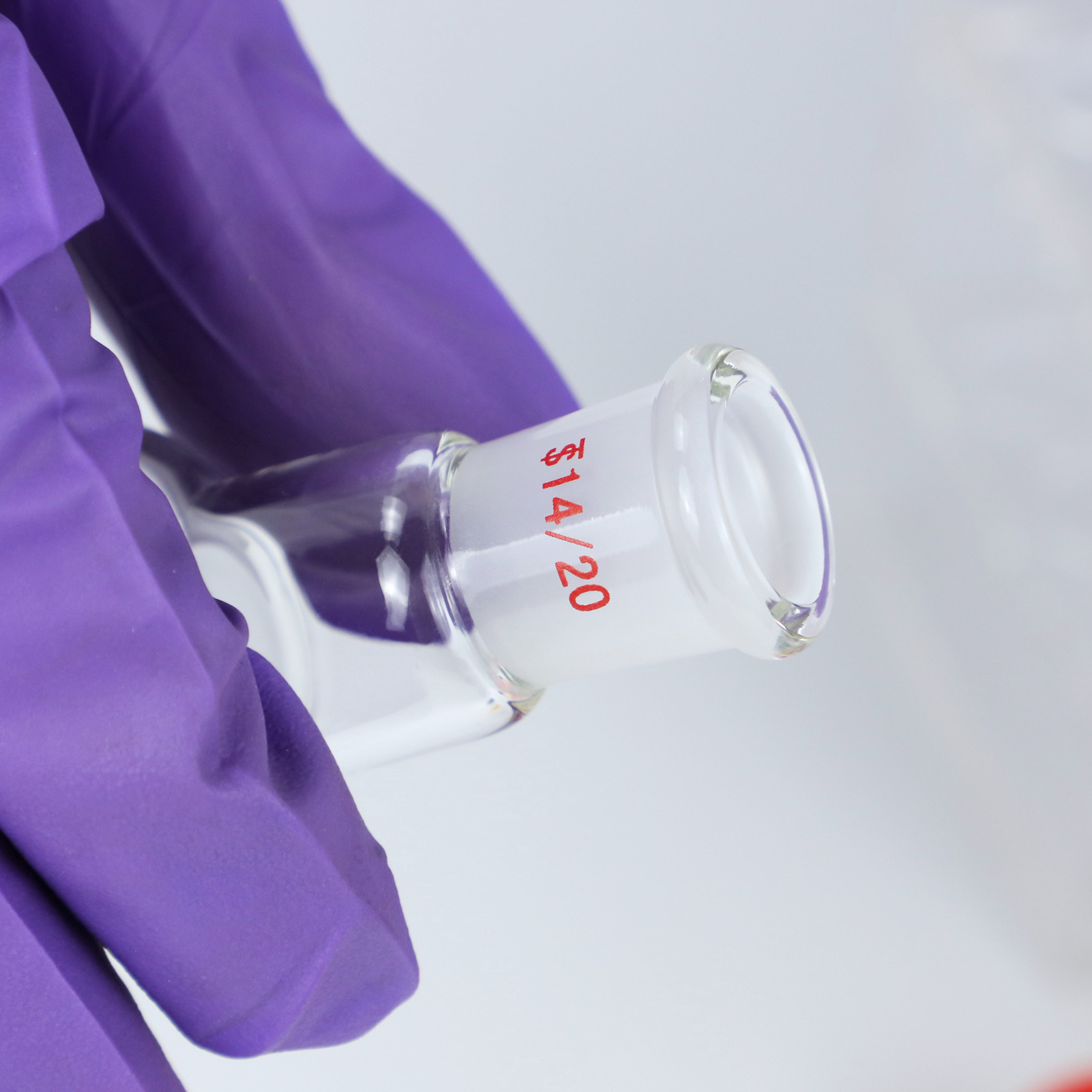 ADAMAS BETA Single Neck Round Bottom Ball Bottle Thick-Walled Clear Lab Glassware Laboratory Flasks for Heating/Reaction/Distillation Experiment