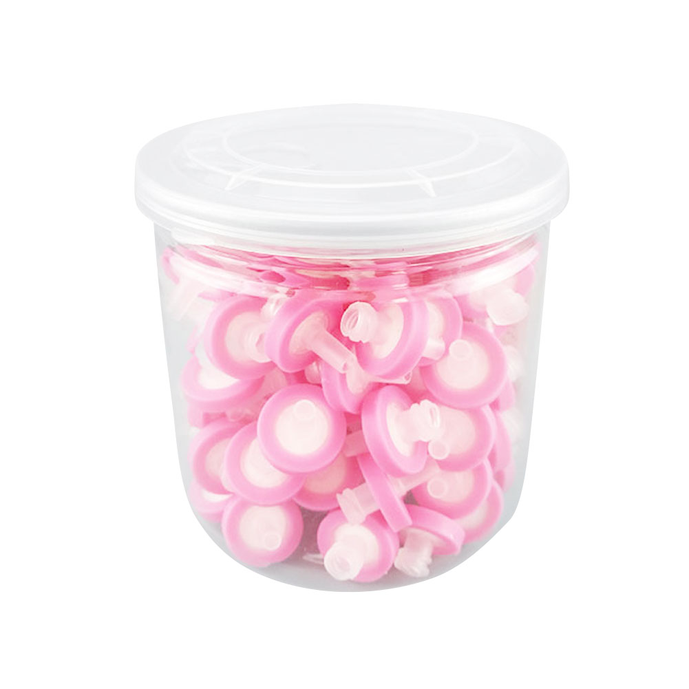 ADAMAS BETA 100pcs Lab 0.22um 0.45um Syringe Filter with Nylon/PES Filter Membrane 13mm for Laboratory Aqueous/Organic Solution Filtration Experiment