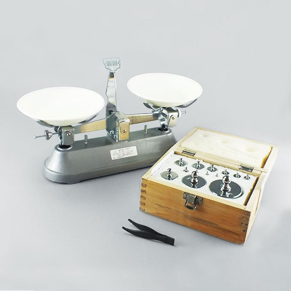 ADAMAS BETA Rack Balance Pharmaceutical Mechanical Tray Balance 100-5000g Laboratory Teaching Student Scale with Weights Tweezers