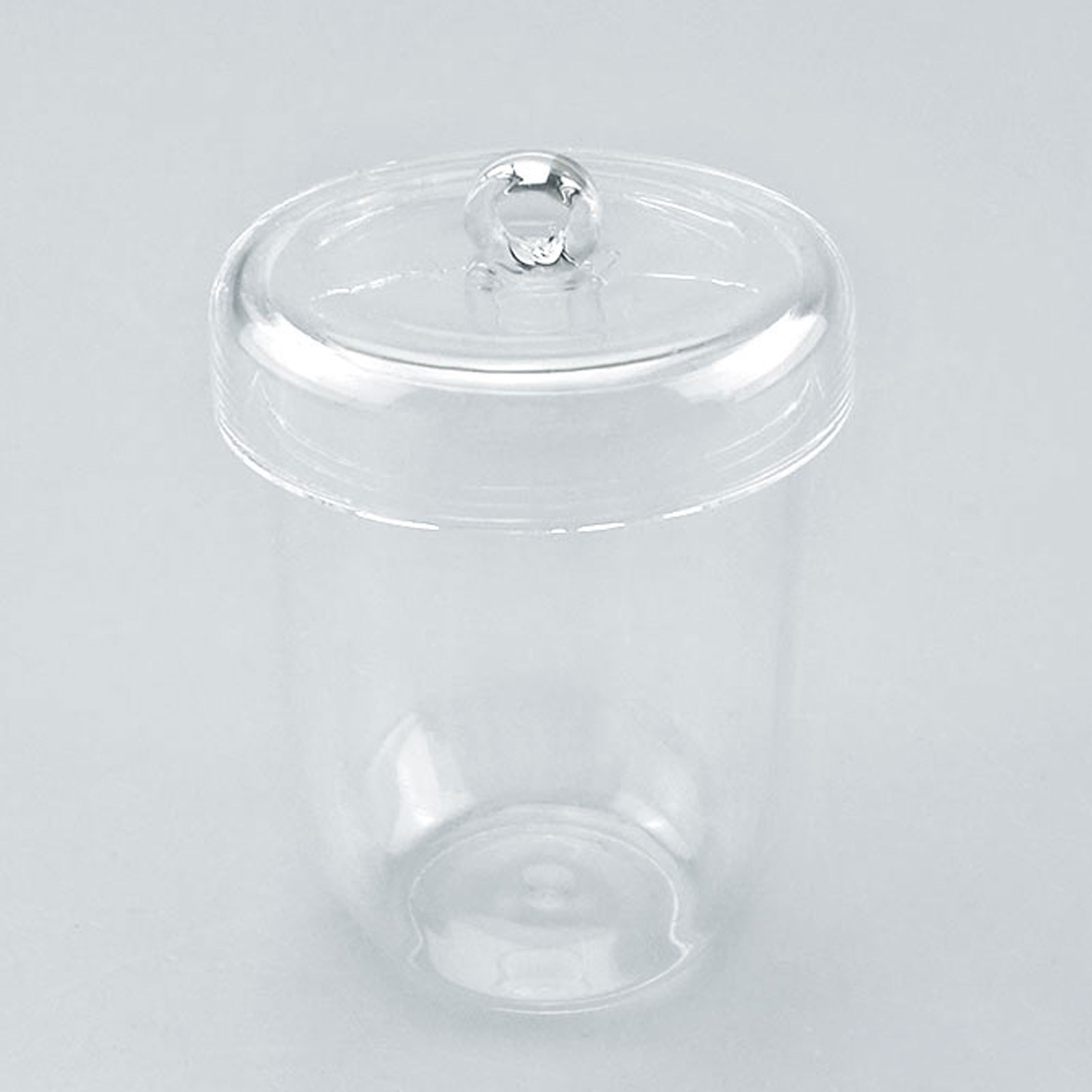 ADAMAS BETA Lab Quartz Crucible with Cover 5-150ml for Laboratory Solvent Eevaporation/Crystallization Experiments