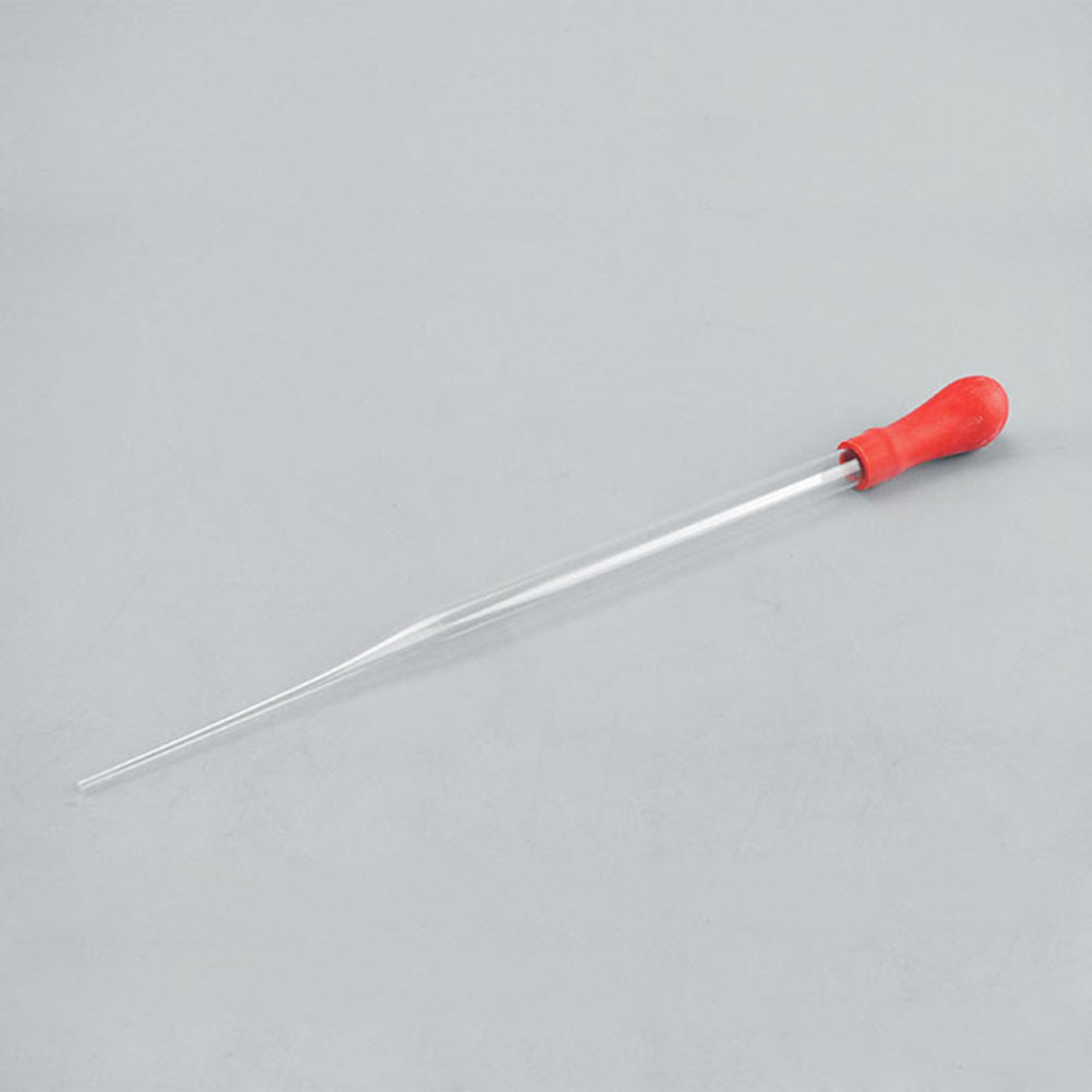 ADAMAS BETA Glass Rubber Head Dropper 110mm 160mm 200mm Scaleless Glue Long Tip Pipette Laboratory Trace Liquid Transfer Tubes(Pack of 20)