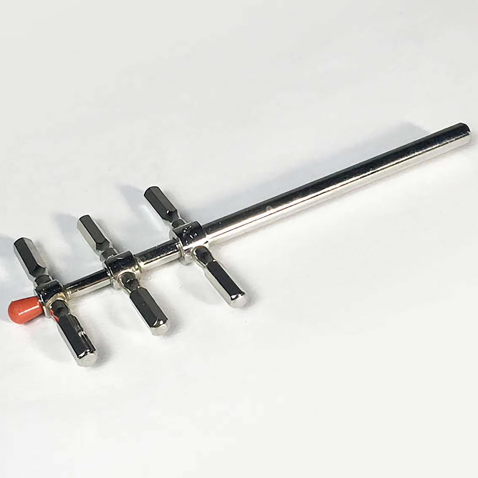 ADAMAS-BETA Lab Manual Hole Puncher Drill for Laboratory Rubber Stopper Cutter Metal Durable Rubber-Plug Drilling Tool