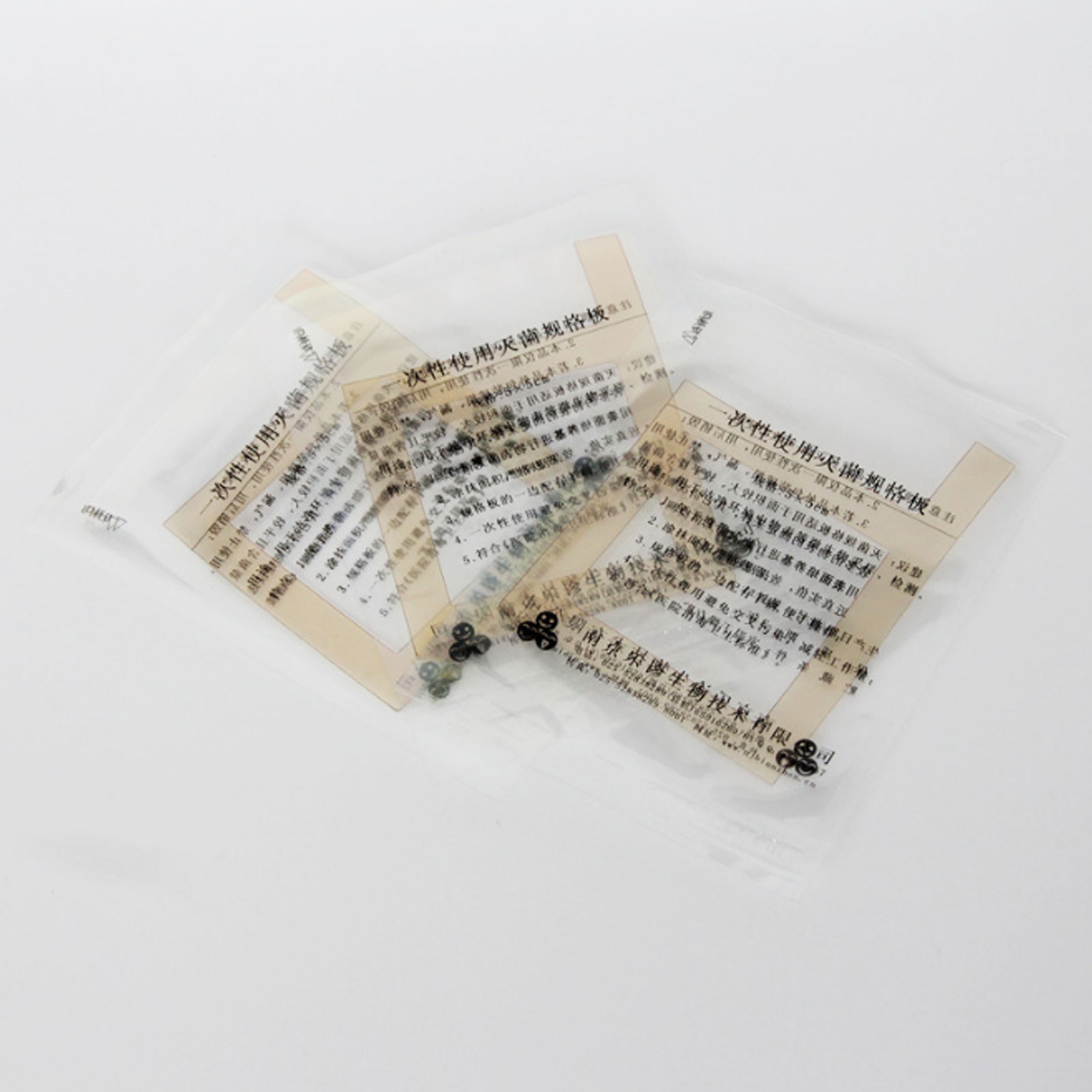 ADAMAS BETA Lab Single-use Sterilization Specification Plate 5x5cm Laboratory Stainless Steel Biological Sampling Plate(Pack of 100)