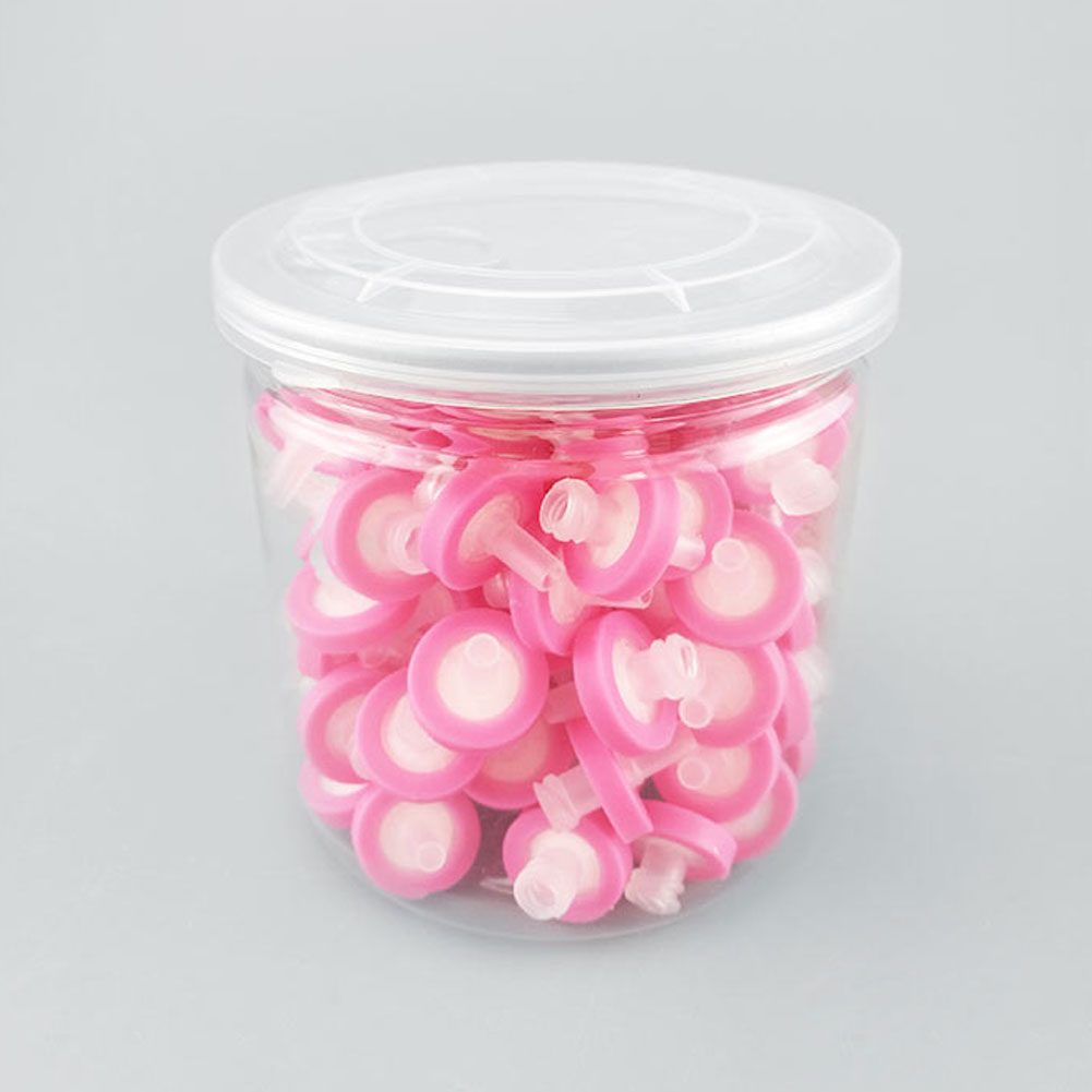 ADAMAS BETA 100pcs Lab 0.22um 0.45um Syringe Filter with Nylon/PES Filter Membrane 13mm for Laboratory Aqueous/Organic Solution Filtration Experiment