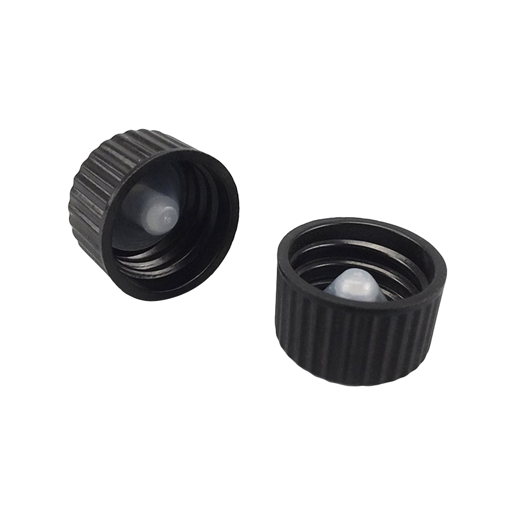 ADAMAS-BETA Universal Bottle Cap Screw Mouth Standard Mixed Resin Cover with V-shaped LDPE Inner Plug Laboratory Reagent Bottle Sealing Caps