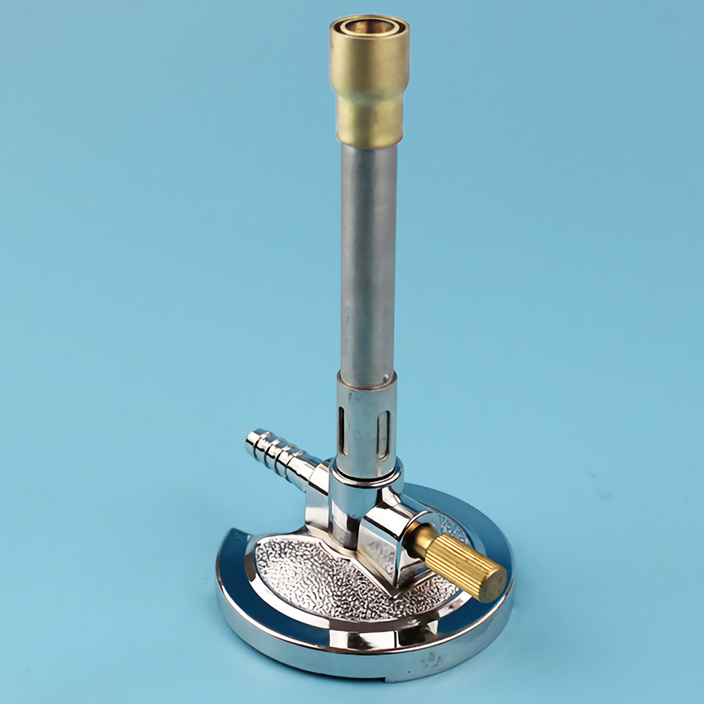 ADAMAS-BETA Bunsen Lamp Laboratory Copper Blowtorch Natural Gas Blowtorch for Heating/Metal Smelting Experiment