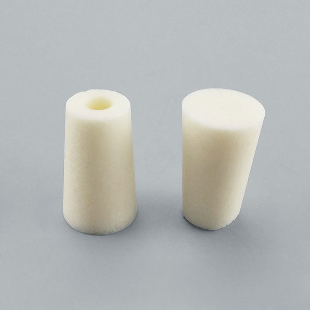 ADAMAS BETA Wholesale Silicone Test Tube Stopper 9-32mm Laboratory Milky Corrosion Resistant Soft Silica Gel Plug 13-30#