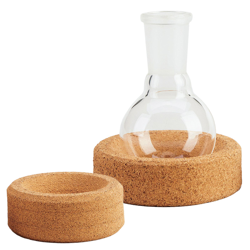 ADAMAS BETA Lab Cork Flask Holder Round Bottom Flask Base PP Plastic/Rubber Laboratory Glass Bottle Holder for 50-20000ml Volumetric Flasks