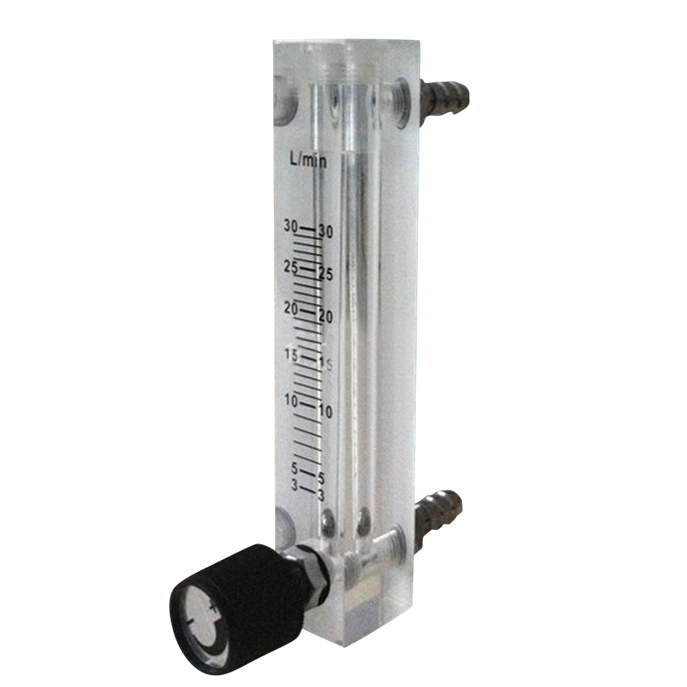 ADAMAS-BETA 1pcs Gas Flow Meter 0.6MPa Pressure Flowmeter Unidirectional Gas/Oxygen/Air Flow LZQ-1~LZQ-7 for Laboratory/industrial