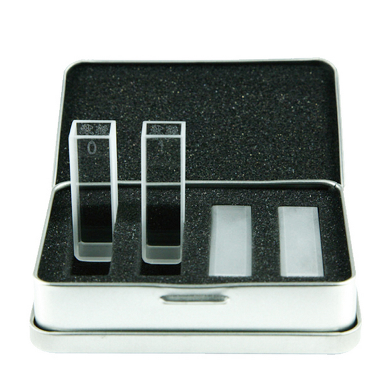 ADAMAS-BETA Special Cuvette for Water Sample Colorimetry Cup Optical Path 10mm 30mm Laboratory Quartz/Glass Cuvette 4pcs/Box