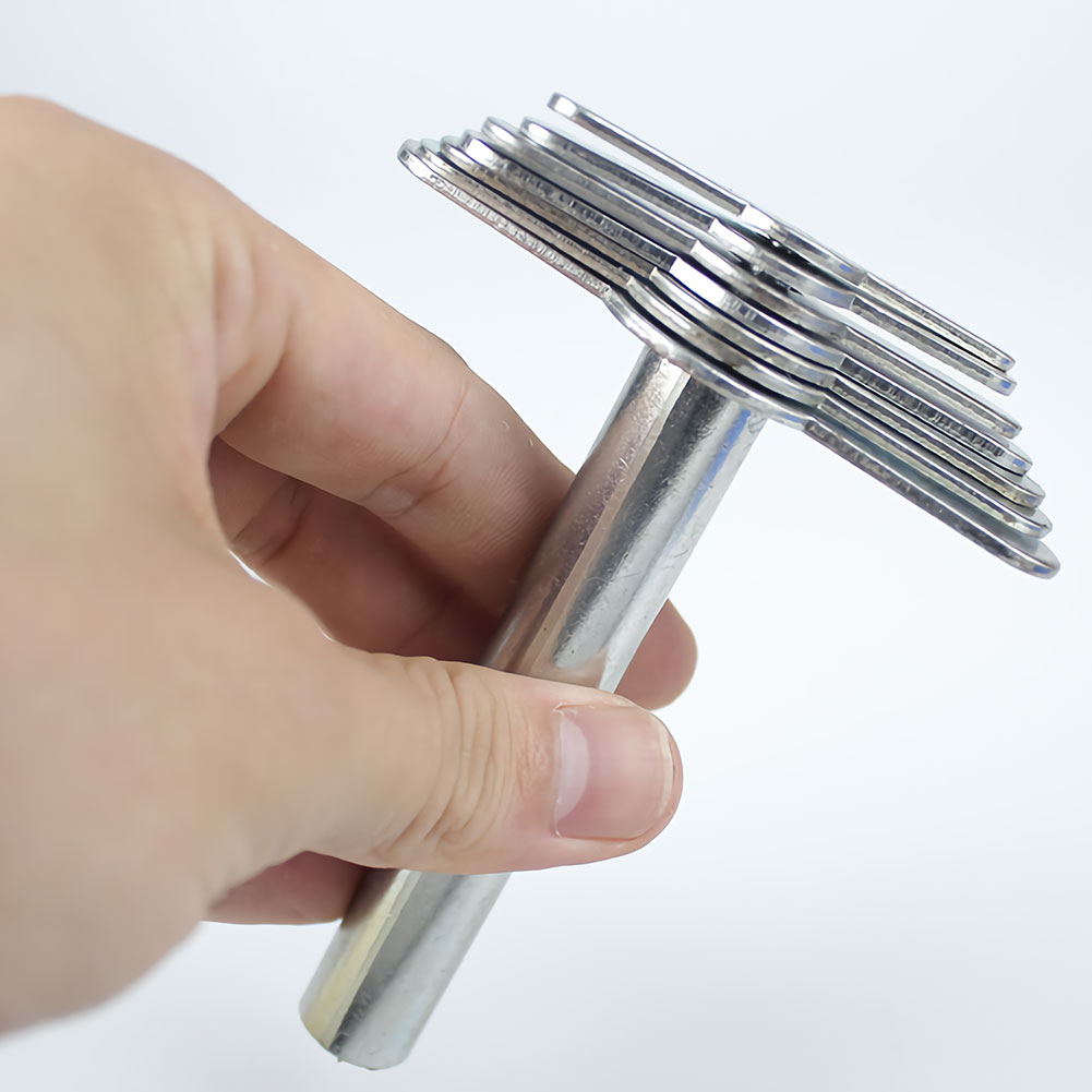 ADAMAS-BETA Lab Manual Hole Puncher Drill for Laboratory Rubber Stopper Cutter Metal Durable Rubber-Plug Drilling Tool