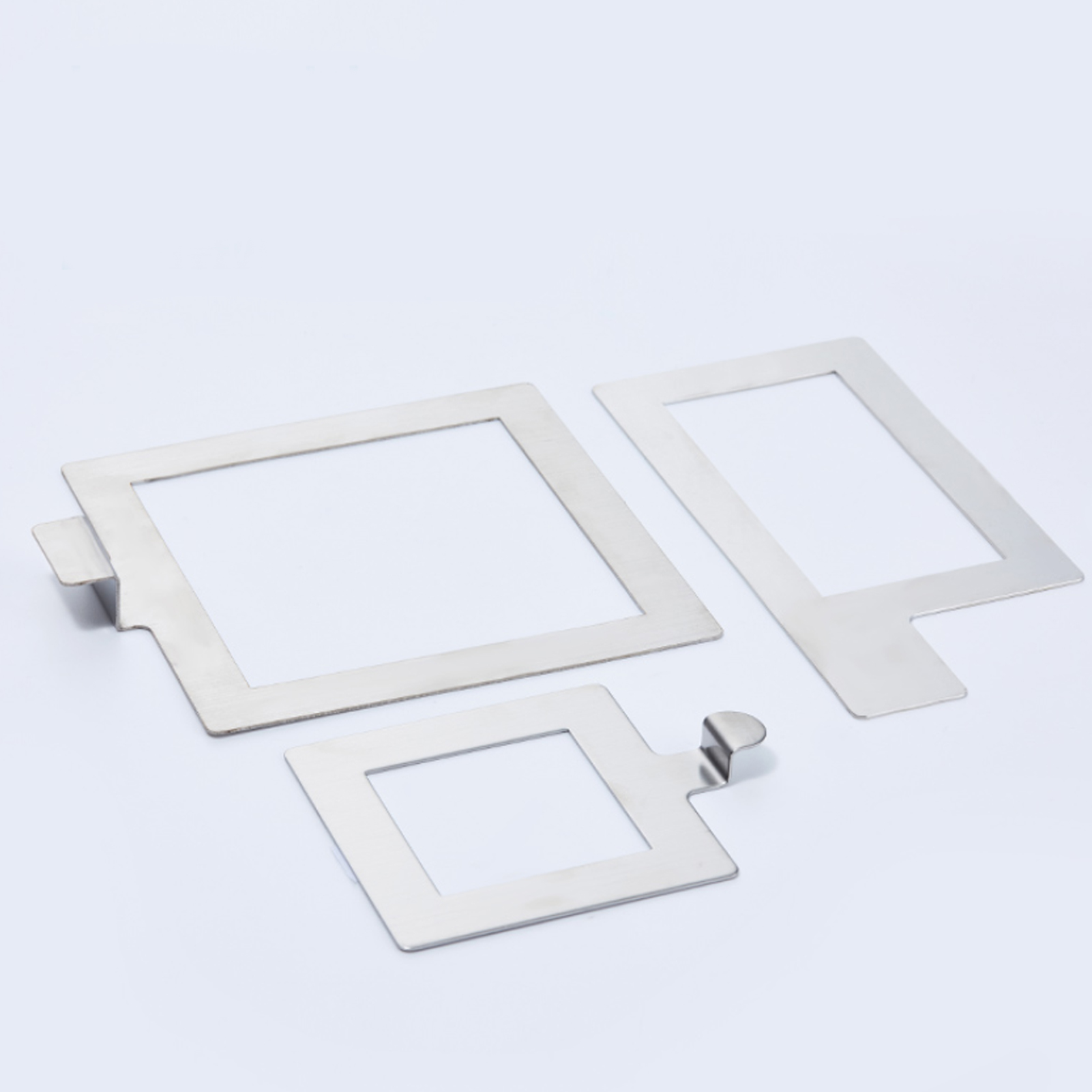ADAMAS BETA Lab Stainless Steel Specification Plate with Straight/Curved Handle Sampling Plate Cellular Microorganism Surface Coating Board