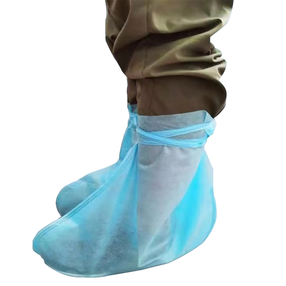 ADAMAS BETA Lab Disposable Shoe Cover Laboratory Isolation Shoes Cover Shoe Dusting/Cleaning Bags Antistatic/Non-woven High Boots Cover