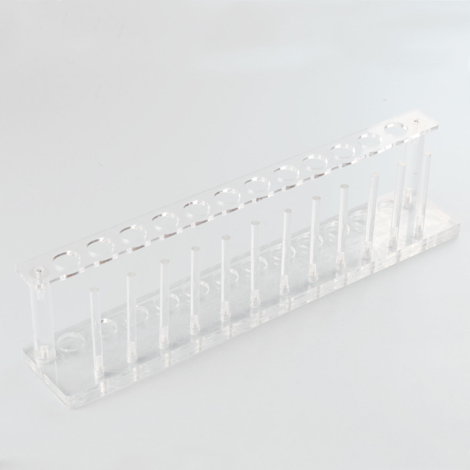 ADAMAS BETA Lab Plexiglass Test Tube Rack Multifunctional Test Tube Holder 6-40 Well Hole Diameter 12.2mm 22mm Laboratory Test Tube Stander