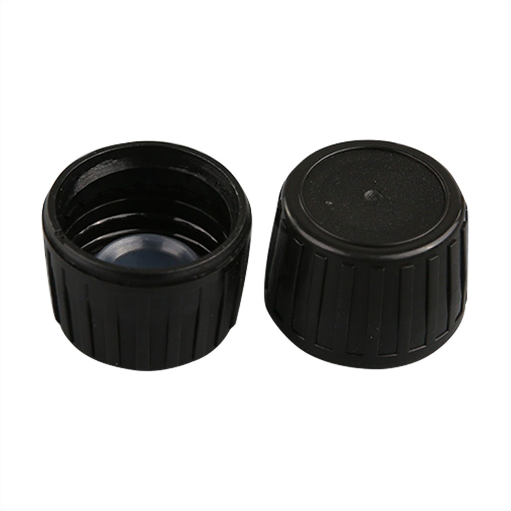 ADAMAS-BETA Lab Universal Bottle Cap PP Plastic Screw Mouth Standard Mixed Resin Cover with U-shaped LDPE Inner Plug/PE PTFE Gasket Sealing Caps