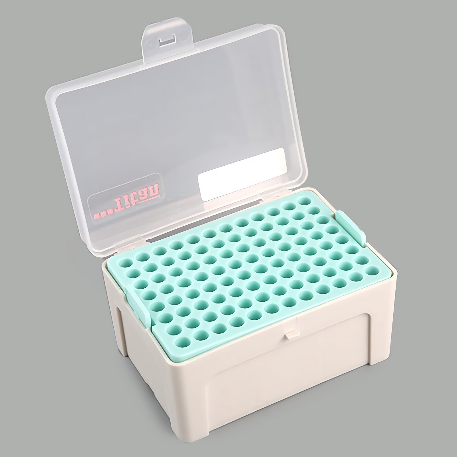 ADAMAS-BETA Laboratory PP Plastic Pipette Tips Box 96-Well 28-Well Non Sterile for 10ul 1250ul 5000ul Pipette Tips Empty Lab Pipetting Storage Box