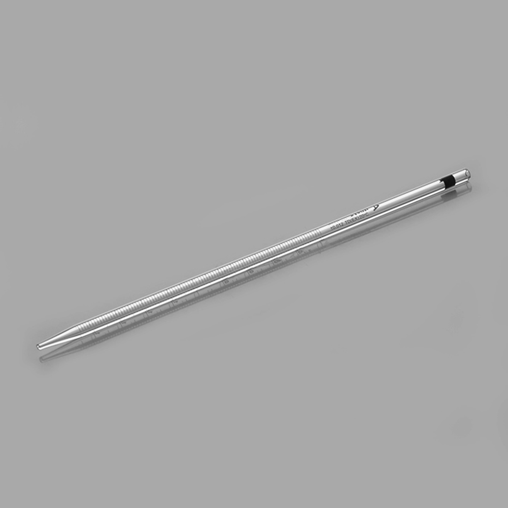 ADAMAS BETA Ring-marked Graduated Straw Pipe High Borosilicate Glass Pipette Laboratory Trace Liquid Transfer Tubes 0.5-50ml Dropper