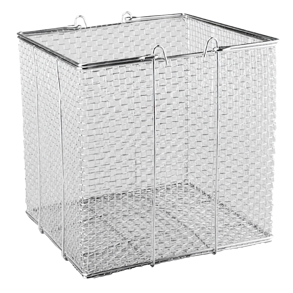 ADAMAS BETA Lab 304 Stainless Steel Wire Basket With Handle Cleaning/Disinfection Frame Storage/Draining Basket for Laboratory