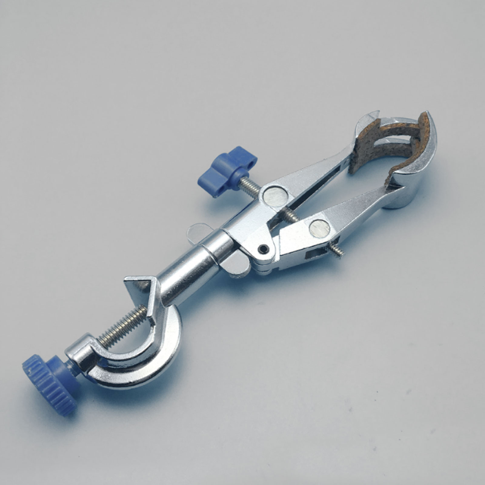 ADAMAS BETA Lab British Four Claw Clamp Alloyed Painted with Top Wire European Four Claw Clip for Laboratory Flask/Condenser Tube/Burette