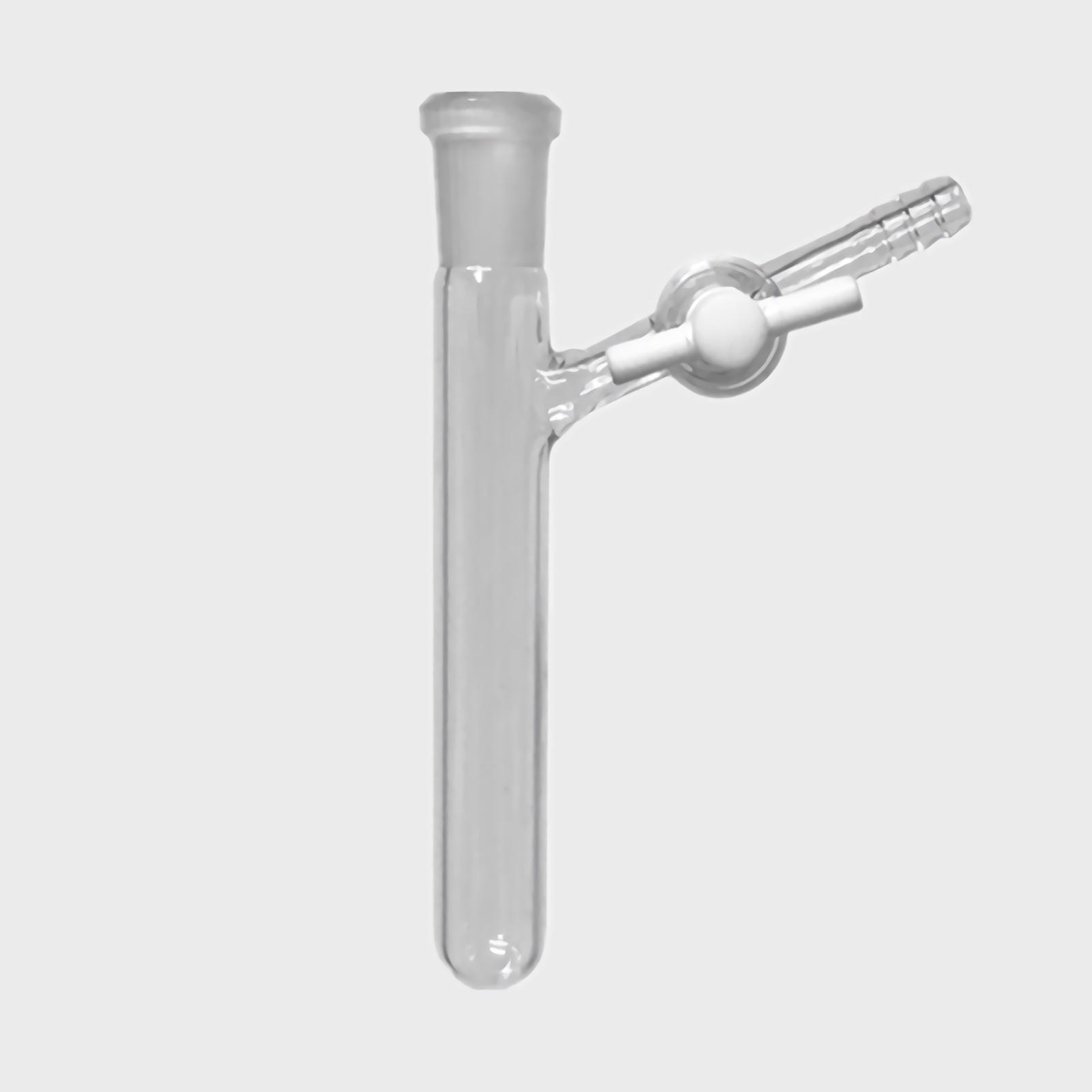 ADAMAS-BETA Two-way Reaction Tubes with Glass Stopcock/PTFE Piston Thick Wall Lab Glassware Grinding Mouth 10-250ml Experiment Supplies