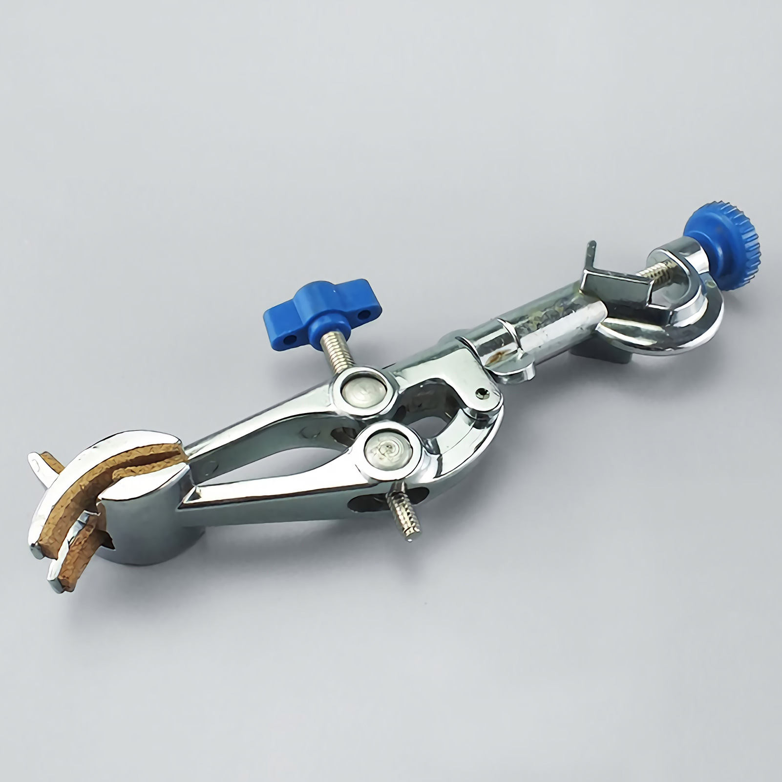 ADAMAS BETA Lab British Four Claw Clamp Alloyed Painted with Top Wire European Four Claw Clip for Laboratory Flask/Condenser Tube/Burette