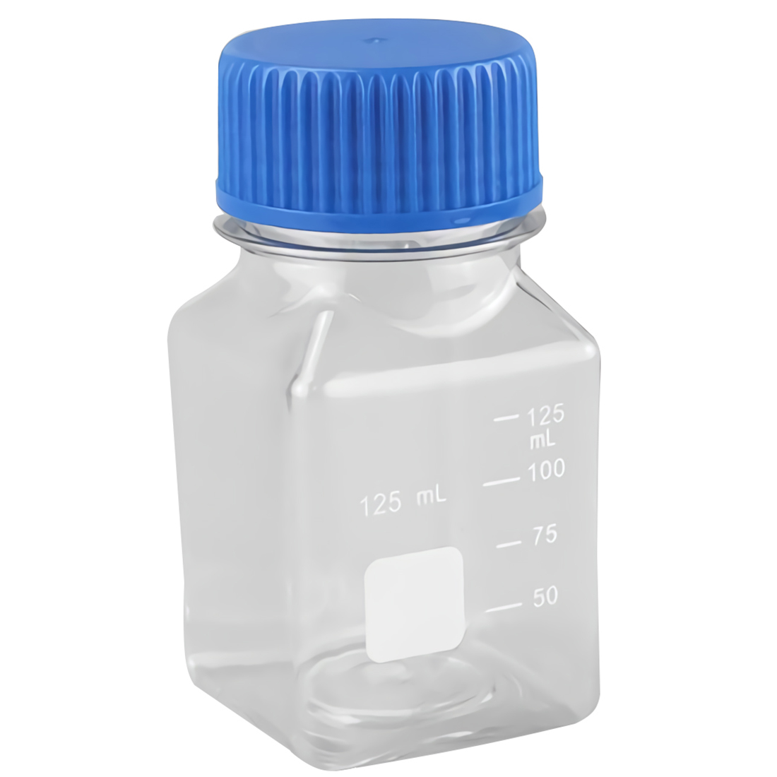 ADAMAS BETA Wholesale PET/PC Plastic Serum Bottle with Cover 125-1000ml Narrow Mouth Sterilized Lab Chemical Reagent Bottle Sample Sealing Bottles