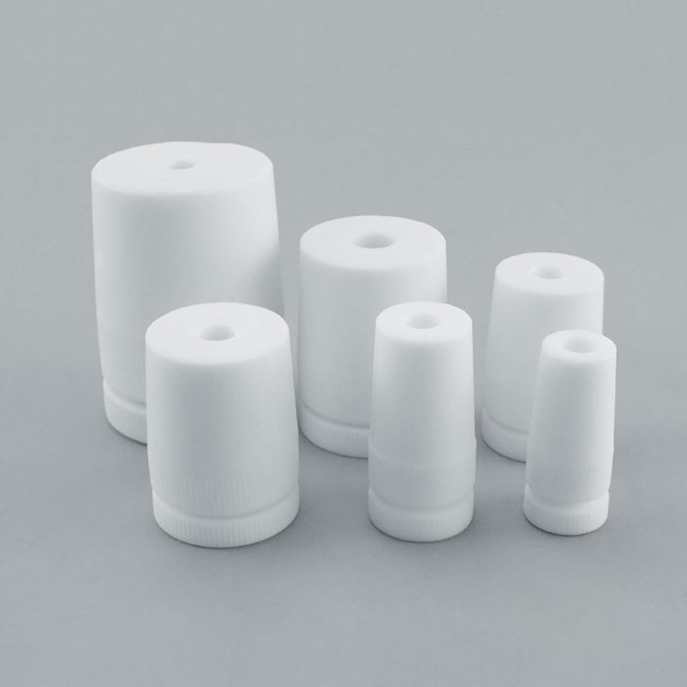 ADAMAS-BETA Teflon Mixing Sleeve Plug Laboratory PTFE 19-50# Holed PTFE Stirring Stopper Matching Stirrer Hole Diameter 7mm