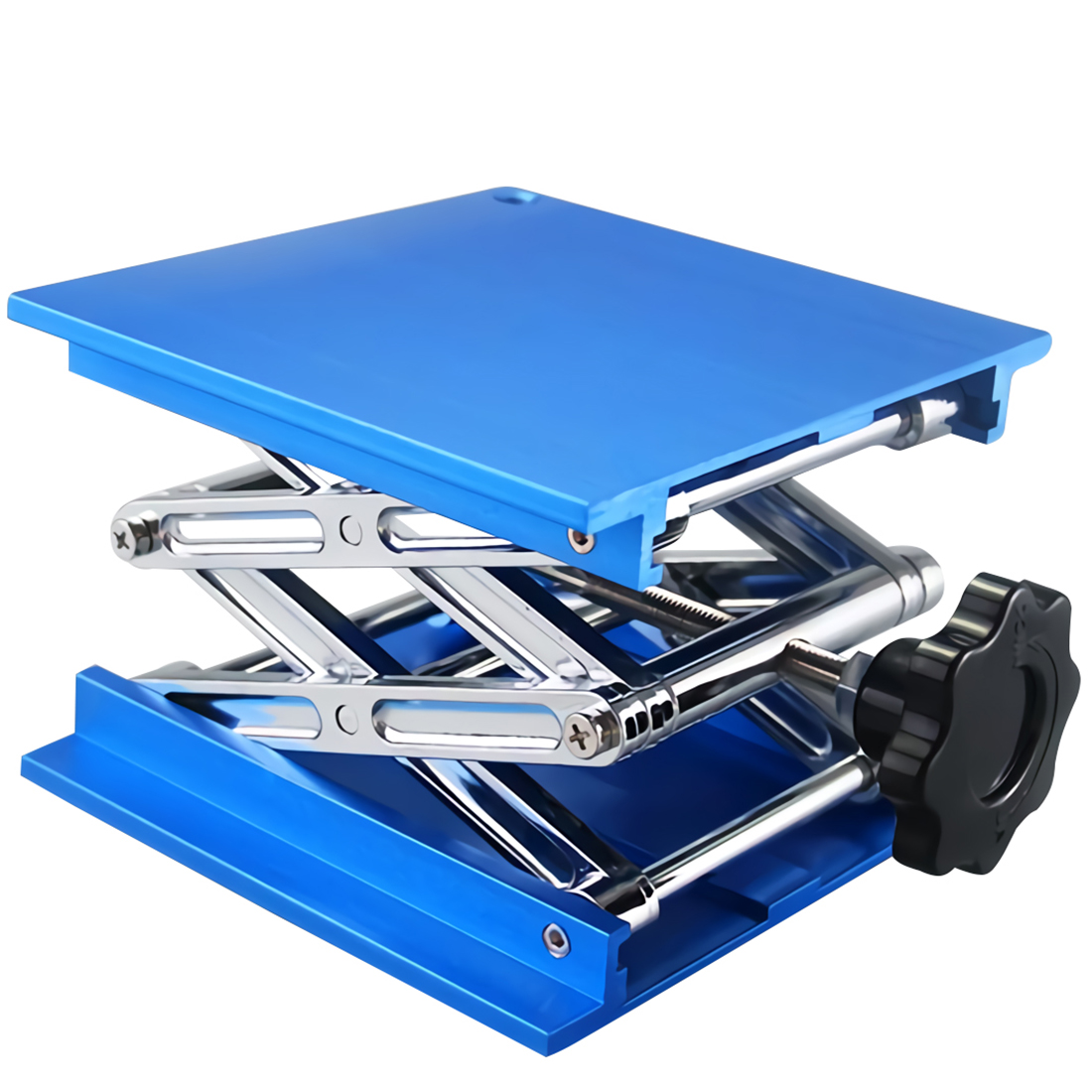 ADAMAS BETA Aluminum Oxide Lifting Table Manual Laboratory Height Adjustment Rack Multifunction Woodworking Engraving Stand Rack Platform Benches