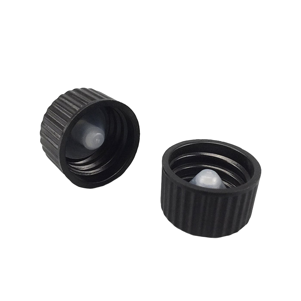 ADAMAS-BETA Universal Bottle Cap Screw Mouth Standard Mixed Resin Cover with V-shaped LDPE Inner Plug Laboratory Reagent Bottle Sealing Caps